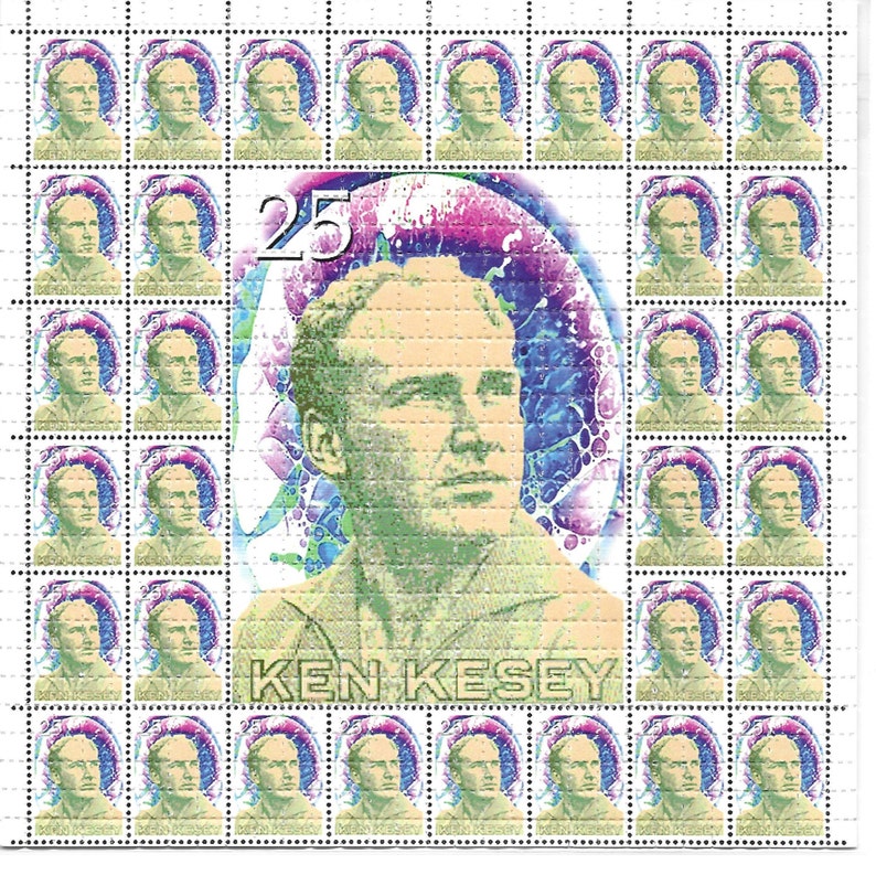 Ink Blotter Paper - Kesey Postzegels Psychedelische LSD Zuurvrij Blotter