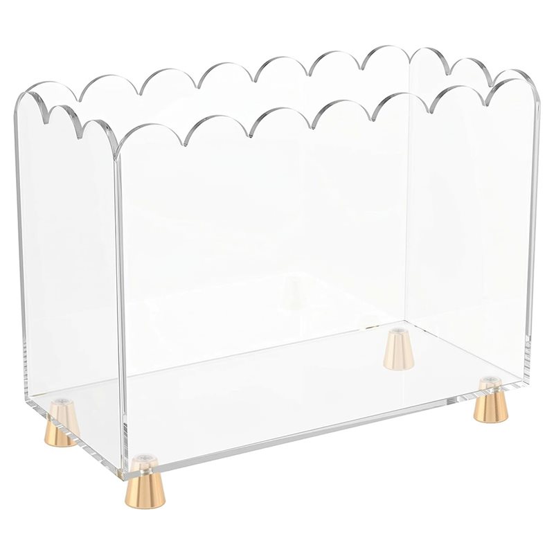 Magazine Holder Rack - Hot Sale-Acryl Tijdschriftenhouder Tijdschriftenrek Vloermodel Met