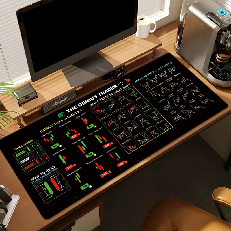 EXCO Stock Market Trader leder - Leather Desk Pad recensie en prijs