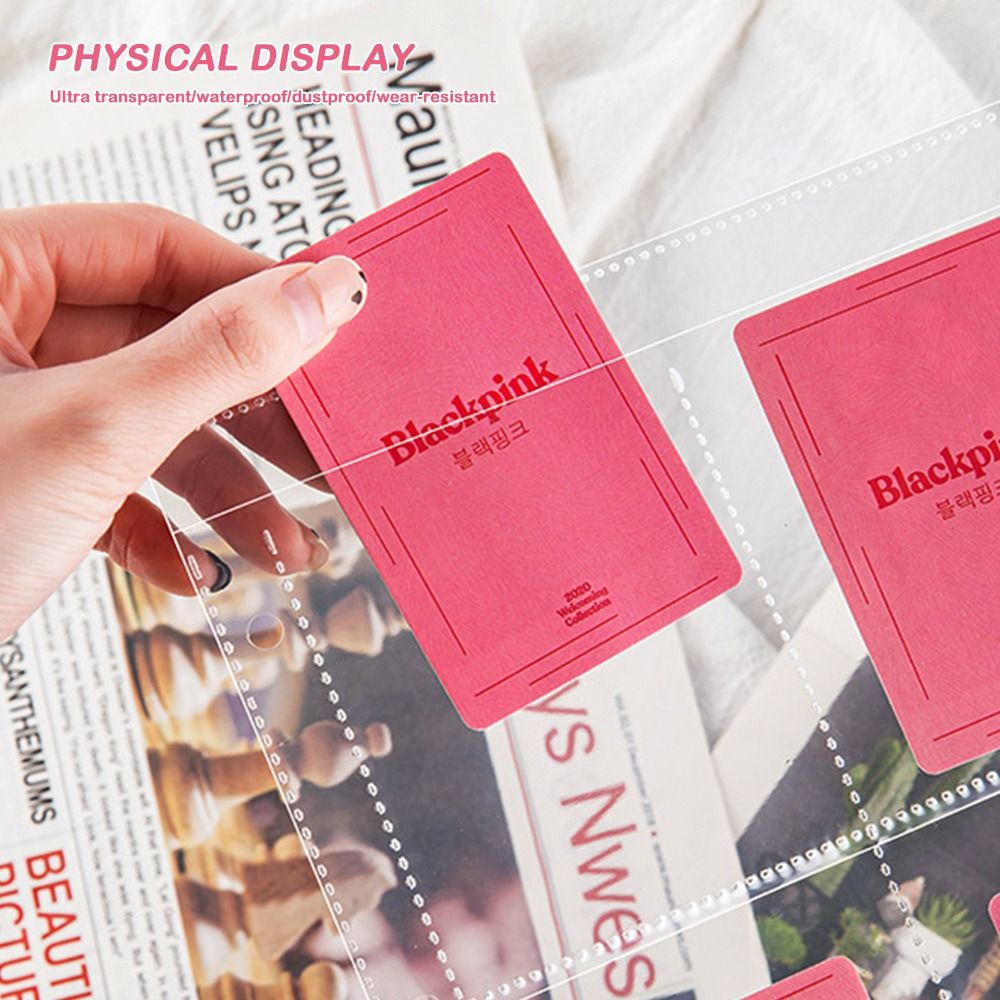 10 STKS Transparant A4 Kpop Fo - Binder A4 Lever recensie en prijs