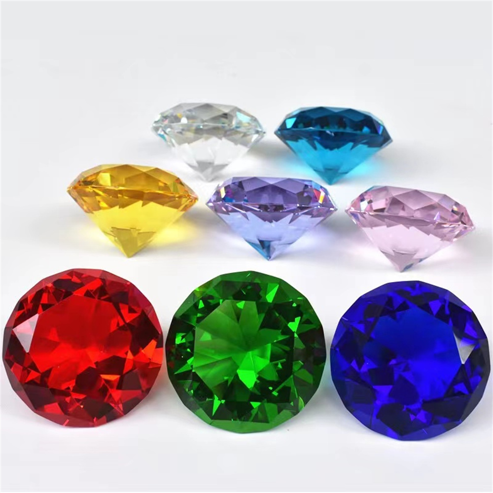 10 Kleuren Kristal Diamantvorm - Paper Weight Crystal recensie en prijs