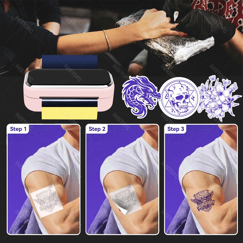 Mini Tattoo Stencil Printer AI - Ink Blotter Paper recensie en prijs