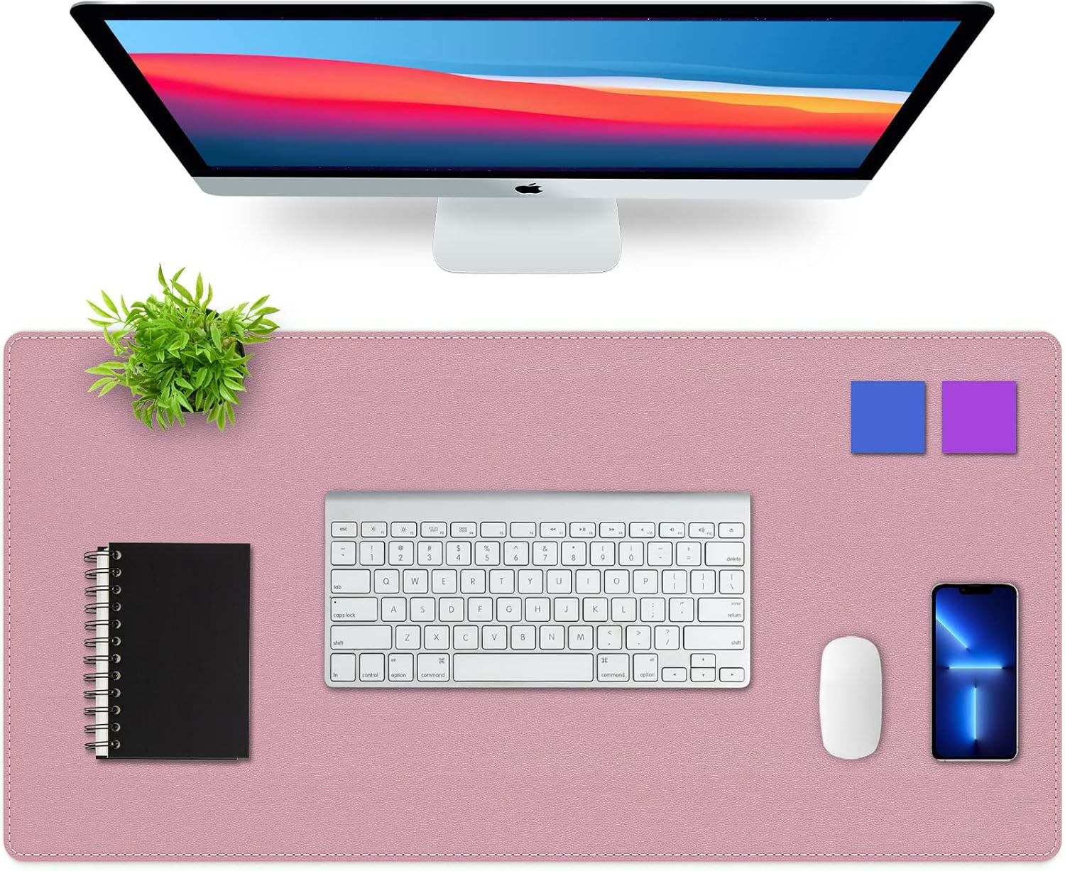 Bureaumat, dubbelzijdige burea - Leather Desk Pad recensie en prijs