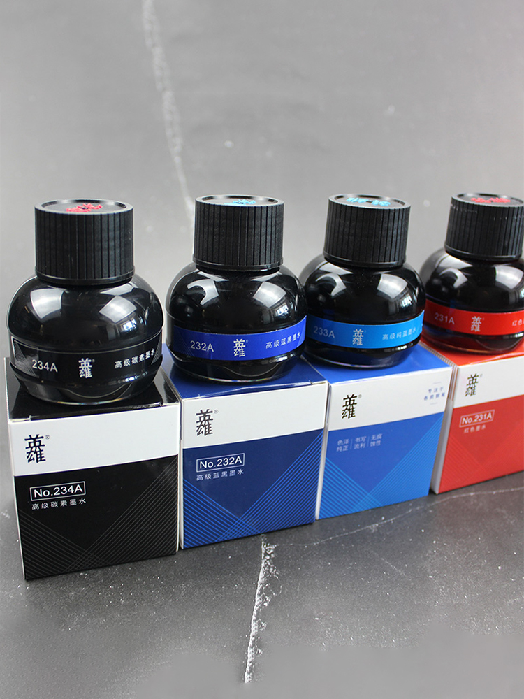 Hero Ink voor schrijven en kal - Fountain Pen Bottled Ink recensie en prijs