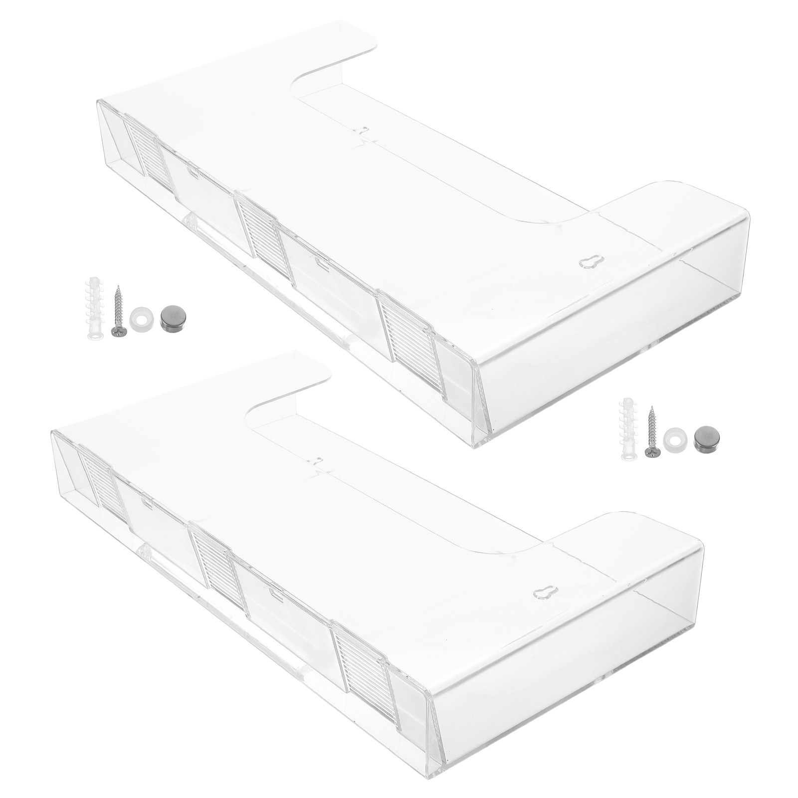 2 stuks wandgemonteerde tijdsc - Magazine Holder Rack recensie en prijs